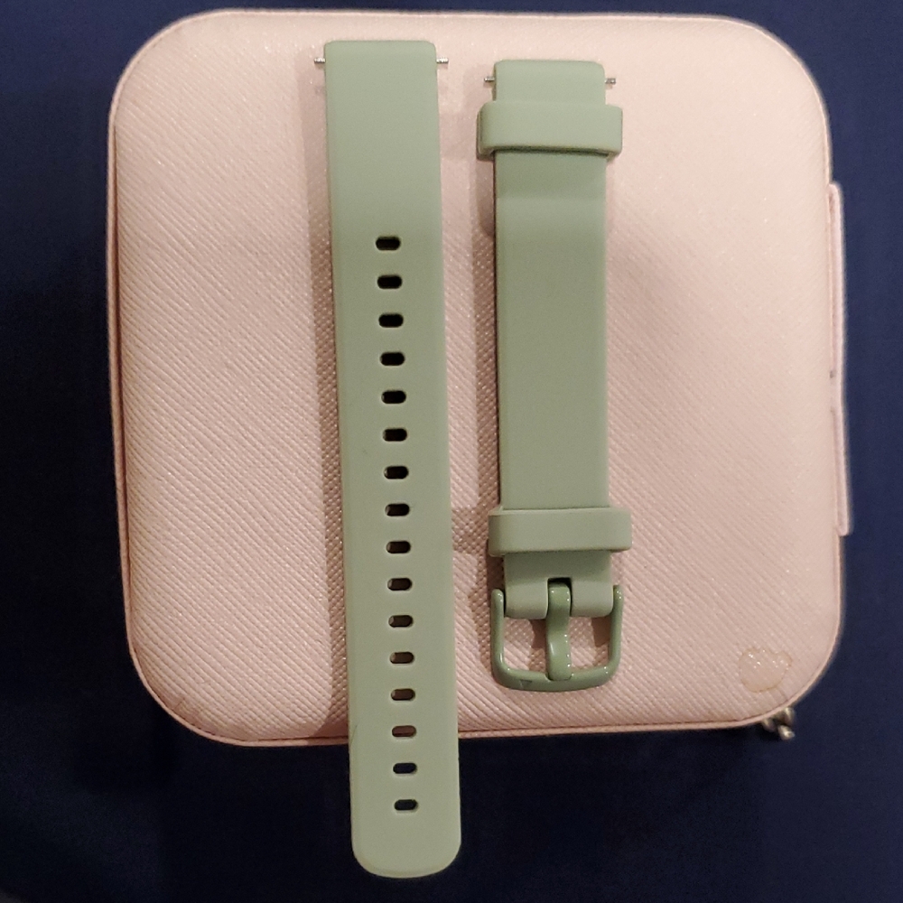 Green Silicone Watch Band Garman Lily 1 - Picture 2 of 3